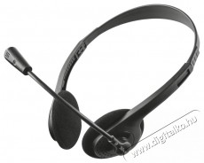 Trust Primo Headset - Black - 11916 - &Uacute;jdons&aacute;gok - Legfrissebb term&eacute;kek - 316981