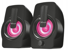 Trust Gemi RGB 2.0 12W hangszóró - fekete Iroda és számítástechnika - PC hangszóró / hangfal - 368547