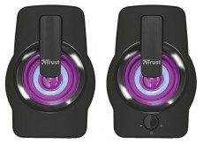 Trust Gemi RGB 2.0 12W hangszóró - fekete Iroda és számítástechnika - PC hangszóró / hangfal - 368547