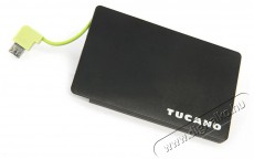 Tucano Ultra Slim Powerbank 1500 mAh - fekete Mobil / Kommunikáció / Smart - Powerbank / Külső akkumulátor és töltő - 401355