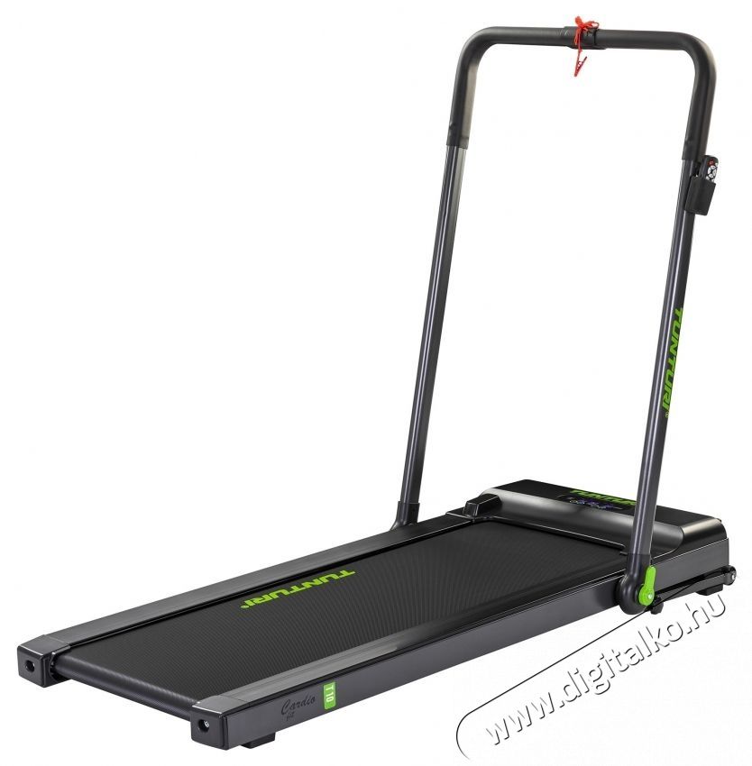 Tunturi  Cardio Fit T10 fut&oacute;pad, 1 LE motor, 1-12 km/h, maxim&aacute;lis felhaszn&aacute;l&oacute;i s&uacute;ly 100 kg H&aacute;ztart&aacute;s / Otthon / K&uuml;lt&eacute;r - J&aacute;t&eacute;k / Sport - Kieg&eacute;sz&iacute;tő - 537520