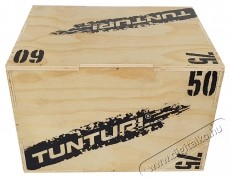 Tunturi  Plyometrikus doboz, Fa, 20mm, 50x60x75 cm H&aacute;ztart&aacute;s / Otthon / K&uuml;lt&eacute;r - J&aacute;t&eacute;k / Sport - Kieg&eacute;sz&iacute;tő - 537519