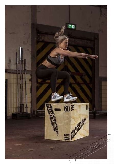 Tunturi  Plyometrikus doboz, Fa, 20mm, 50x60x75 cm H&aacute;ztart&aacute;s / Otthon / K&uuml;lt&eacute;r - J&aacute;t&eacute;k / Sport - Kieg&eacute;sz&iacute;tő - 537519