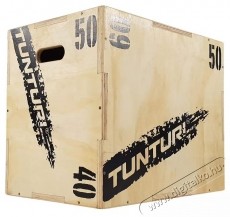Tunturi  Plyometrikus doboz, Fa, 20mm, 40x50x60 cm H&aacute;ztart&aacute;s / Otthon / K&uuml;lt&eacute;r - J&aacute;t&eacute;k / Sport - Kieg&eacute;sz&iacute;tő - 537518