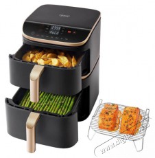 Cosori CAF-DC123S-DEUR Tower Pro Smart 10,8 L Konyhai term&eacute;kek - Konyhai kisg&eacute;p (s&uuml;t&eacute;s / főz&eacute;s / hűt&eacute;s / &eacute;telk&eacute;sz&iacute;t&eacute;s) - L&eacute;gkever&eacute;ses főzőg&eacute;p / elektromos kukta / multifunkci&oacute;s s&uuml;tő - 520230