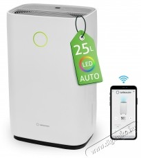 Turbionaire SENSO 25 p&aacute;ramentes&iacute;tő, 25 l / 24h, WiFi, csendes 45 dB, 4 literes tart&aacute;ly, 180 m&sup3; / h, digit&aacute;lis vez&eacute;rl&eacute;s, LED p&aacute;ratartalom visszajelző l&aacute;mpa, időz&iacute;tő, LCD kijelző Sz&eacute;ps&eacute;g&aacute;pol&aacute;s / Eg&eacute;szs&eacute;g - L&eacute;gtiszt&iacute;t&oacute; / p&aacute;r&aacute;s&iacute;t&oacute; / p&aacute;r&aacute;tlan&iacute;t&oacute; - P&aacute;ramentes&iacute;tő - 537525