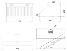 Turbionaire TCK90WPS Be&eacute;p&iacute;thető dekorat&iacute;v p&aacute;raelsz&iacute;v&oacute; Konyhai term&eacute;kek - P&aacute;raelsz&iacute;v&oacute; - Be&eacute;p&iacute;thető / kih&uacute;zhat&oacute; - 533901