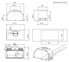 Turbionaire TLN50B Be&eacute;p&iacute;thető p&aacute;raelsz&iacute;v&oacute; Konyhai term&eacute;kek - P&aacute;raelsz&iacute;v&oacute; - Be&eacute;p&iacute;thető / kih&uacute;zhat&oacute; - 533905