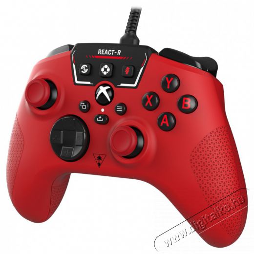 TURTLE BEACH TBS-0734-05 REACT-R PC/Xbox One/Xbox Series X|S vezetékes piros kontroller Iroda és számítástechnika - Játék konzol - Kontroller - 507172