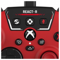 TURTLE BEACH TBS-0734-05 REACT-R PC/Xbox One/Xbox Series X|S vezetékes piros kontroller Iroda és számítástechnika - Játék konzol - Kontroller - 507172