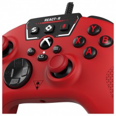 TURTLE BEACH TBS-0734-05 REACT-R PC/Xbox One/Xbox Series X|S vezetékes piros kontroller Iroda és számítástechnika - Játék konzol - Kontroller - 507172