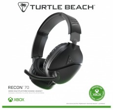 TURTLE BEACH TBS-2001-05 Recon 70X vezetékes fekete gamer headset Audio-Video / Hifi / Multimédia - Fül és Fejhallgatók - Fejhallgató mikrofonnal / headset - 507255