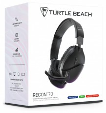 TURTLE BEACH TBS-3001-05 Recon 70P vezetékes fekete gamer headset Audio-Video / Hifi / Multimédia - Fül és Fejhallgatók - Fejhallgató mikrofonnal / headset - 507256