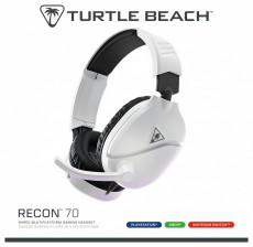 TURTLE BEACH TBS-3001-15 Recon 70P vezetékes fehér gamer headset Audio-Video / Hifi / Multimédia - Fül és Fejhallgatók - Fejhallgató mikrofonnal / headset - 507257