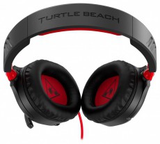 TURTLE BEACH TBS-8010-02 Recon 70N vezetékes fekete-piros gamer headset Audio-Video / Hifi / Multimédia - Fül és Fejhallgatók - Fejhallgató mikrofonnal / headset - 507254