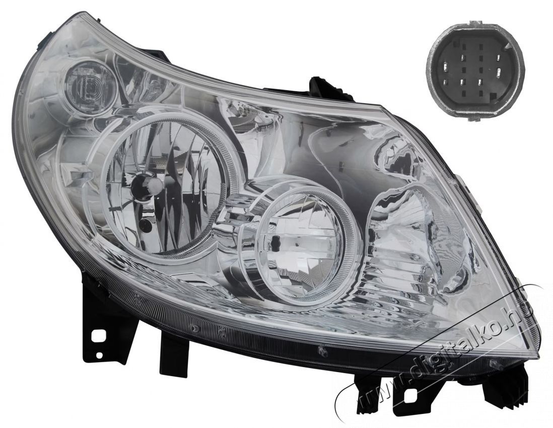 TYC halog&eacute;n első jobb oldali f&eacute;nysz&oacute;r&oacute;, Citroen Jumper, Fiat Ducato III, Peugeot Boxer 2006-2010 Aut&oacute;hifi / Aut&oacute; felszerel&eacute;s - Aut&oacute;s / aut&oacute;hifi kieg&eacute;sz&iacute;tő - Egy&eacute;b aut&oacute;s kieg&eacute;sz&iacute;tő - 535825