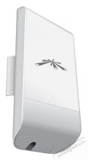 UBIQUITI NanoStation Loco M5, 5GHz AirMAX CPE 13dbi integrált antennával Iroda és számítástechnika - Hálózat - Hálózati kiegészítő - 394716