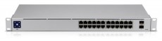 UBIQUITI UniFi USW-24 24port GbE LAN 2xGbE SFP port L2 menedzselhető switch Iroda és számítástechnika - Hálózat - Switch - 415610