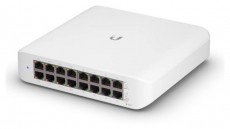 UBIQUITI UniFi USW-Lite-16-PoE 16port GbE LAN 8x PoE+ (45W) L2 menedzselhető switch Iroda és számítástechnika - Hálózat - Switch - 431533