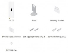 UBIQUITI UniFi U-LTE-Pro 2xGigabit LAN port 1xSIM kártya foglalat redundáns LTE mobil kliens Iroda és számítástechnika - Hálózat - Hálózati kiegészítő - 477587