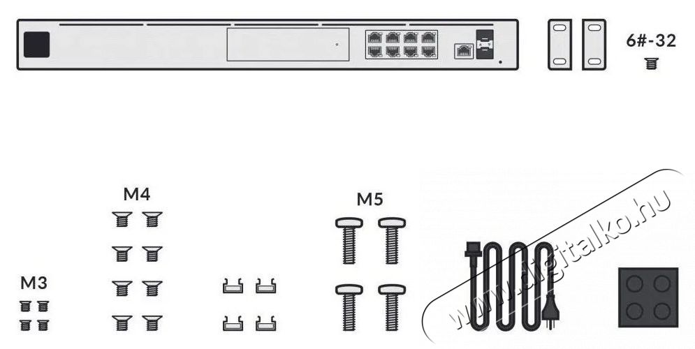 UBIQUITI Unifi Dream Machine Special Edition Router Iroda &eacute;s sz&aacute;m&iacute;t&aacute;stechnika - H&aacute;l&oacute;zat - Router - 532809