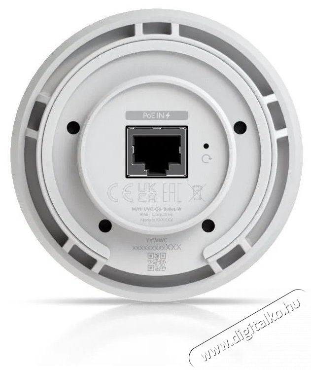 UBIQUITI UniFi Protect UVC-G6-Bullet-W, feh&eacute;r IP kamera F&eacute;nyk&eacute;pezőg&eacute;p / kamera - Megfigyelő / IP kamera - 532812