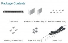 UBIQUITI UniFi Switch USW-48-POE Iroda &eacute;s sz&aacute;m&iacute;t&aacute;stechnika - H&aacute;l&oacute;zat - Switch - 532816