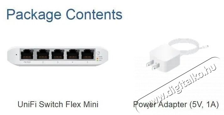 UBIQUITI UniFi Switch USW-Flex-Mini (3-pack) Iroda &eacute;s sz&aacute;m&iacute;t&aacute;stechnika - H&aacute;l&oacute;zat - Switch - 532803