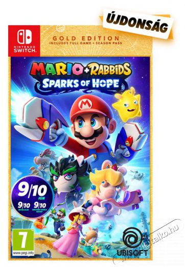 UBISOFT Mario + Rabbids® Sparks of Hope Gold Edition Nintendo Switch játékszoftver Iroda és számítástechnika - Játék konzol - Kiegészítő - 404487