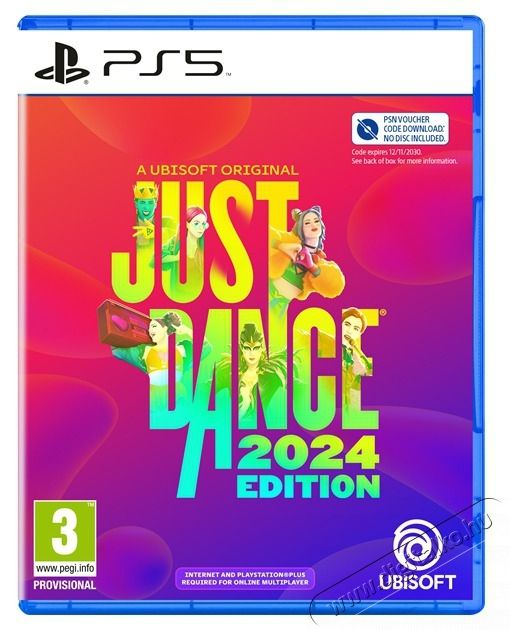 UBISOFT Just Dance&reg; 2024 Edition PS5 j&aacute;t&eacute;kszoftver Iroda &eacute;s sz&aacute;m&iacute;t&aacute;stechnika - J&aacute;t&eacute;k konzol - Playstation 5 (PS5) j&aacute;t&eacute;k - 480436