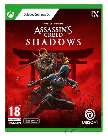 UBISOFT Assassins Creed Shadows Xbox Series X j&aacute;t&eacute;kszoftver Iroda &eacute;s sz&aacute;m&iacute;t&aacute;stechnika - J&aacute;t&eacute;k konzol - Xbox One j&aacute;t&eacute;k - 507865