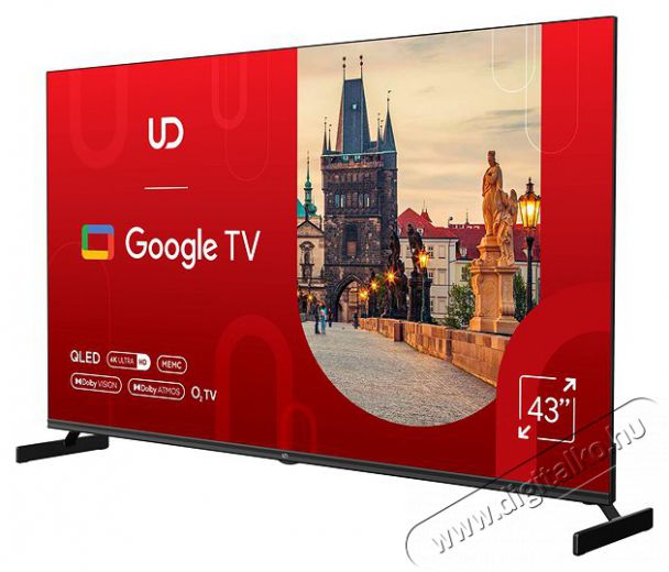 UD 43QGU7210S Televíziók - LED televízió - UHD 4K felbontású - 512520