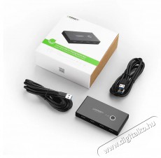 Ugreen USB 3.0 2 in 4 out Sharing KVM Switch Selector Iroda &eacute;s sz&aacute;m&iacute;t&aacute;stechnika - Egy&eacute;b sz&aacute;m&iacute;t&aacute;stechnikai term&eacute;k - 503438