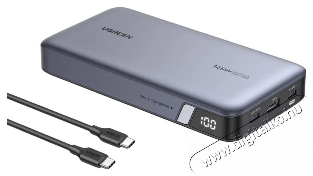 Ugreen PB205 25000mAh sz&uuml;rke powerbank Mobil / Kommunik&aacute;ci&oacute; / Smart - Powerbank / K&uuml;lső akkumul&aacute;tor &eacute;s t&ouml;ltő - 506213
