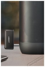Ugreen Car & Home Bluetooth 5.0 Receiver Audio Adapter Handsfree Black Autóhifi / Autó felszerelés - Autós / autóhifi kiegészítő - Egyéb autós kiegészítő - 529110