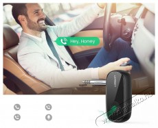 Ugreen Car & Home Bluetooth 5.0 Receiver aptX Audio Adapter Handsfree Black Autóhifi / Autó felszerelés - Autós / autóhifi kiegészítő - Egyéb autós kiegészítő - 529109