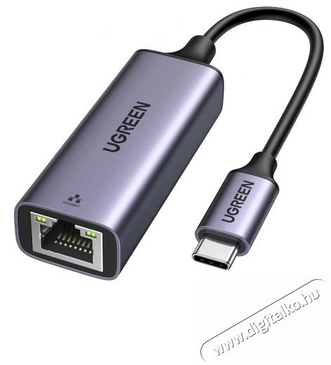 Ugreen USB-C to Gigabit Ethernet Adapter Iroda &eacute;s sz&aacute;m&iacute;t&aacute;stechnika - H&aacute;l&oacute;zat - H&aacute;l&oacute;zati kieg&eacute;sz&iacute;tő - 532826