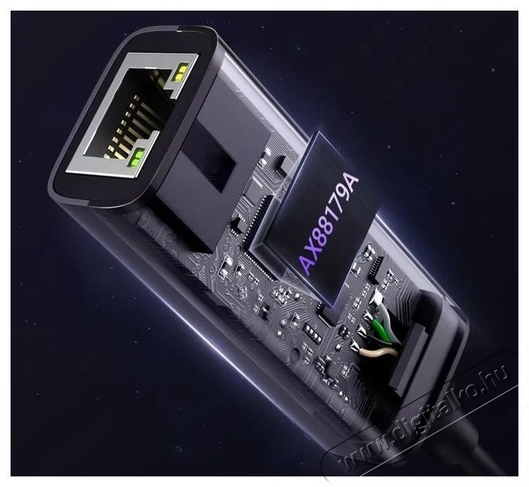 Ugreen USB-C to Gigabit Ethernet Adapter Iroda &eacute;s sz&aacute;m&iacute;t&aacute;stechnika - H&aacute;l&oacute;zat - H&aacute;l&oacute;zati kieg&eacute;sz&iacute;tő - 532826