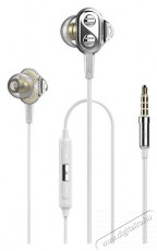 UIISII DT800 Meghajtós mikrofonos fülhallgató - fehér Audio-Video / Hifi / Multimédia - Fül és Fejhallgatók - Fülhallgató mikrofonnal / headset - 390356