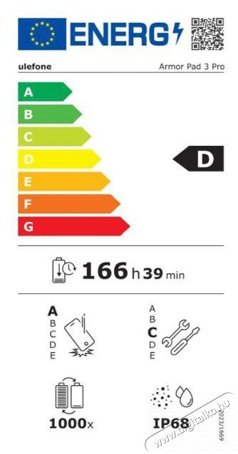 Ulefone Armor Pad 3 Pro black tablet Mobil / Kommunik&aacute;ci&oacute; / Smart - Tablet - Android tablet - 520252