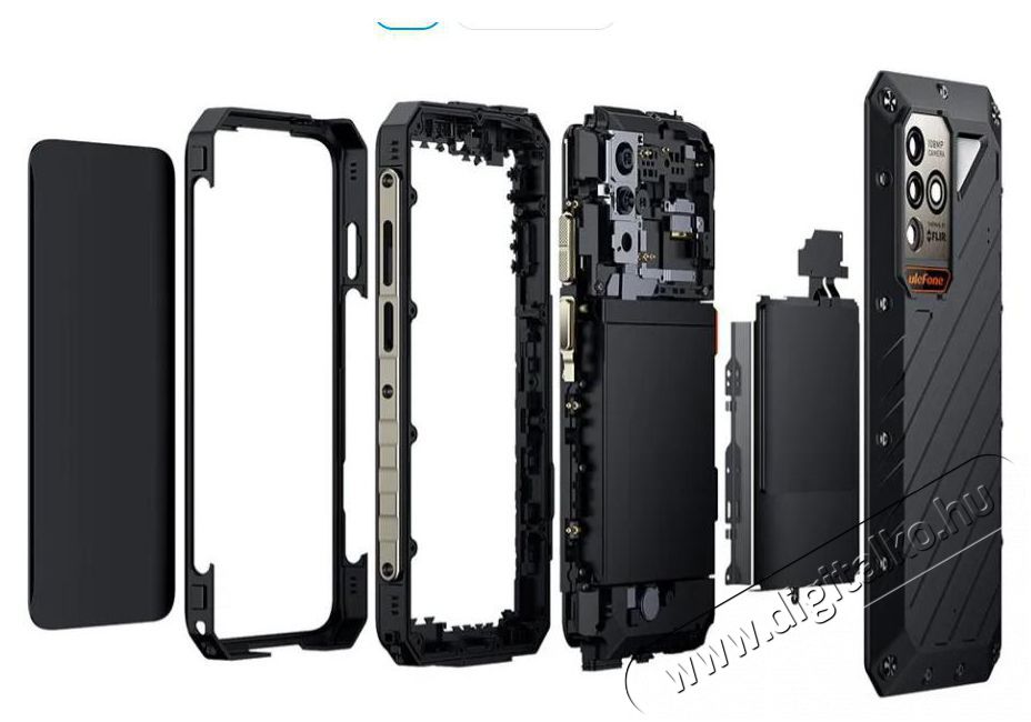 Ulefone Power Armor 18T Ultra 12GB / 512GB, fekete Mobil / Kommunik&aacute;ci&oacute; / Smart - Okostelefon - Android - 528242