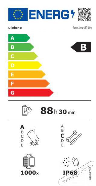 Ulefone Power Armor 18T Ultra 12GB / 512GB, fekete Mobil / Kommunik&aacute;ci&oacute; / Smart - Okostelefon - Android - 528242