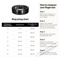 Ultrahuman Ring Air Aster Black, 5 Mobil / Kommunik&aacute;ci&oacute; / Smart - Okos eszk&ouml;z - Egy&eacute;b okos eszk&ouml;z - 528244