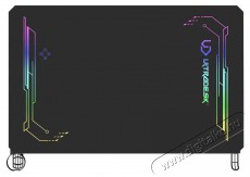 ULTRADESK Freeze V2 fekete Iroda &eacute;s sz&aacute;m&iacute;t&aacute;stechnika - Egy&eacute;b sz&aacute;m&iacute;t&aacute;stechnikai term&eacute;k - 530798