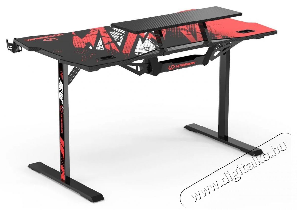 ULTRADESK Atomic fekete-piros Iroda &eacute;s sz&aacute;m&iacute;t&aacute;stechnika - Egy&eacute;b sz&aacute;m&iacute;t&aacute;stechnikai term&eacute;k - 530772