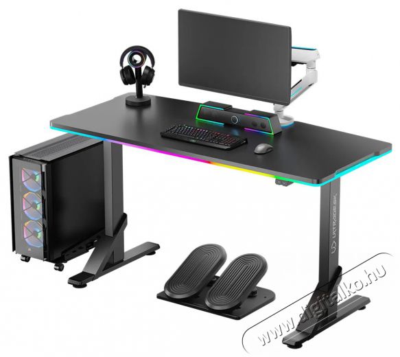 ULTRADESK Iron fekete Iroda &eacute;s sz&aacute;m&iacute;t&aacute;stechnika - Egy&eacute;b sz&aacute;m&iacute;t&aacute;stechnikai term&eacute;k - 530767