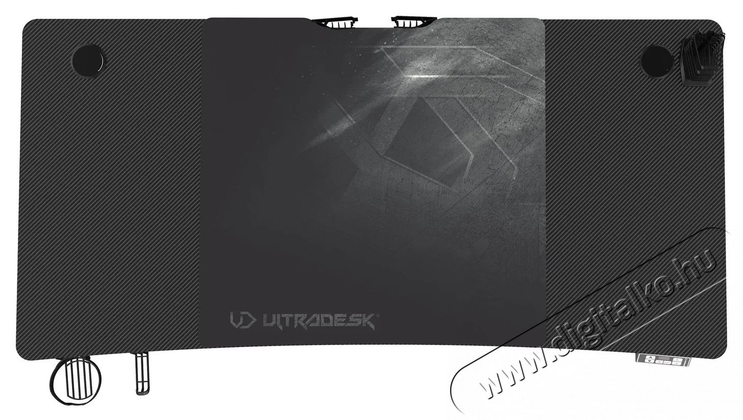 ULTRADESK Level V2 - fekete Iroda &eacute;s sz&aacute;m&iacute;t&aacute;stechnika - Egy&eacute;b sz&aacute;m&iacute;t&aacute;stechnikai term&eacute;k - 530763