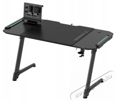 ULTRADESK Space XXL V2 fekete Iroda &eacute;s sz&aacute;m&iacute;t&aacute;stechnika - Egy&eacute;b sz&aacute;m&iacute;t&aacute;stechnikai term&eacute;k - 530766