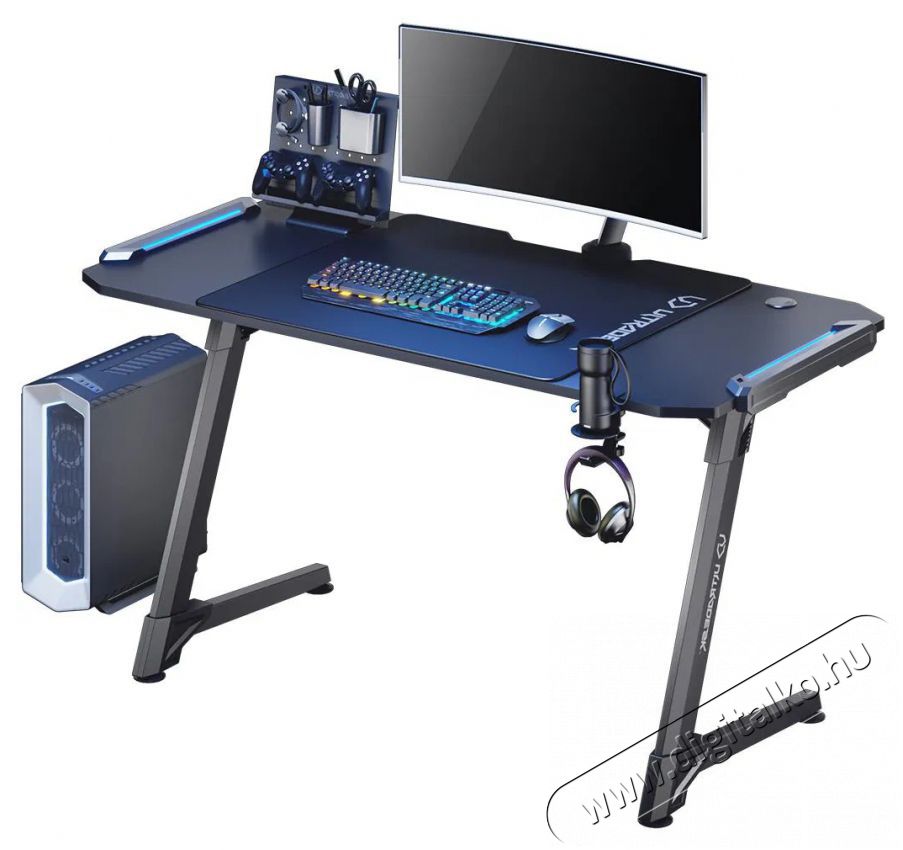 ULTRADESK Space XXL V2 fekete Iroda &eacute;s sz&aacute;m&iacute;t&aacute;stechnika - Egy&eacute;b sz&aacute;m&iacute;t&aacute;stechnikai term&eacute;k - 530766