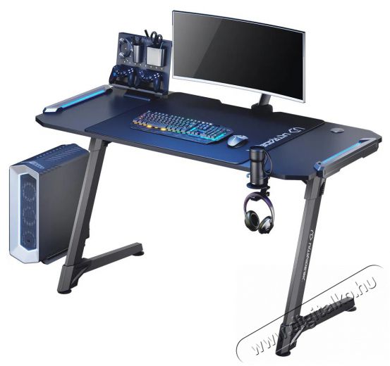 ULTRADESK Space XXL V2 fekete Iroda &eacute;s sz&aacute;m&iacute;t&aacute;stechnika - Egy&eacute;b sz&aacute;m&iacute;t&aacute;stechnikai term&eacute;k - 530766